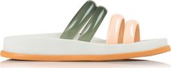 Melissa Klapki Melissa Soft Wave Ad M33421-52156. Klapki damskie Melissa, bez wzorów, bez obcasa, bez zapięcia. Za 174.30 zł.