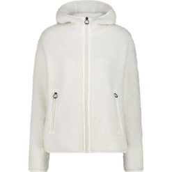 Bluza damska CMP 35P3856 Long Teddy Highloft. Białe bluzy damskie CMP, bez wzorów, z materiału, bez ramiączek, bez kaptura. Za 329.99 zł.