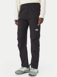The North Face Spodnie outdoor Exploration NF0A8EC9JK31 Czarny Regular Fit. Czarne spodnie sportowe damskie The North Face, bez wzorów, sportowe, outdoorowe. Za 399.99 zł.