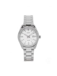 Casio Zegarek LTP-1302PD-7A1VEG Srebrny. Szare, analogowe zegarki damskie Casio, srebrne. Za 269.99 zł.