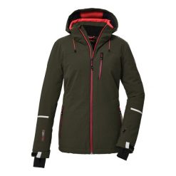 Kurtka damska Killtec KSW 81 WMN SKI JCKT. Zielone kurtki sportowe damskie KILLTEC, na zimę, m, bez wzorów, bez ramiączek, bez kaptura, narciarskie. Za 849.99 zł.