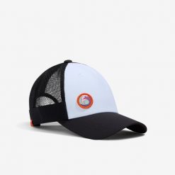 Czapka z daszkiem w stylu trucker do siatkówki plażowej Copaya BV Cap. Czapki damskie KIPSTA, bez wzorów, z materiału, sportowe. Za 49.99 zł.