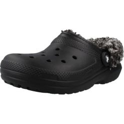 Buty CROCS 211396C CLASSIC FLEECE LINED Czarny. Czarne obuwie trekkingowe damskie Crocs, z syntetyku, bez zapięcia. Za 283.99 zł.