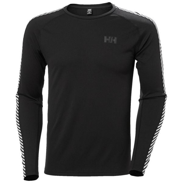 Bluza Helly Hansen lifa active stripe crew. Czarne bluzy damskie Helly Hansen, s, bez wzorów, z poliesteru, bez ramiączek, bez kaptura. Za 277.00 zł.