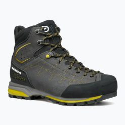 Buty trekkingowe męskie SCARPA Zodiac TRK GTX. Niebieskie buty zimowe męskie Scarpa, bez wzorów, bez obcasa, bez zapięcia. Za 1,049.00 zł.