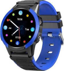 Smartwatch GoGPS X03 Czarno-niebieski (AKGGGPSMA0010). Czarne zegarki smartwatch GoGPS, bez wzorów. Za 359.60 zł.