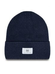 Buff Czapka Knitted 132330.779.10.00 Granatowy. Niebieskie czapki damskie Buff, na zimę, bez wzorów, z bawełny. Za 199.99 zł.