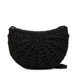 Torebka ONLY. Czarne listonoszki damskie ONLY, bez wzorów, bez dodatków. Za 69.99 zł.