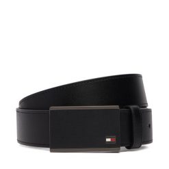 Pasek Tommy Hilfiger. Czarne paski męskie Tommy Hilfiger. Za 289.99 zł.