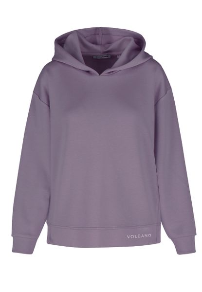 Luźna bluza B-MIDA. Fioletowe bluzy damskie Volcano, s, bez wzorów, z materiału, eleganckie, bez ramiączek, bez kaptura. Za 169.99 zł.