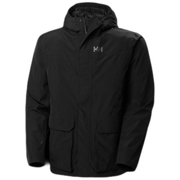 Kurtka wodoodporna Helly Hansen T2 Utility. Czarne kurtki męskie Helly Hansen, m, bez wzorów, bez kaptura. W wyprzedaży za 686.00 zł.