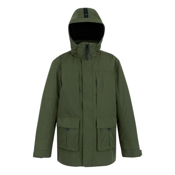 Męska Wodoodporna Kurtka Ocieplana Marron. Czarne kurtki męskie Regatta, m, bez wzorów, sportowe, bez kaptura. Za 380.99 zł.