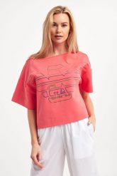 Bluza damska EMPORIO ARMANI. Bluzy damskie Emporio Armani, m, bez wzorów, bez ramiączek, bez kaptura. W wyprzedaży za 428.77 zł.