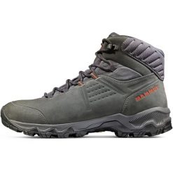 Buty trekkingowe męskie Mammut Mercury Iv Mid Gtx. Brązowe trekkingi męskie Mammut, z gore-texu, za kostkę, bez zapięcia. Za 871.95 zł.