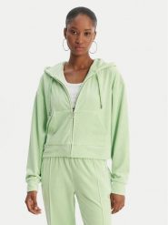 Juicy Couture Bluza Iccle JCWAS126304 Zielony Oversize. Zielone bluzy damskie Juicy Couture, xl, bez wzorów, z syntetyku, bez ramiączek, bez kaptura. Za 439.99 zł.