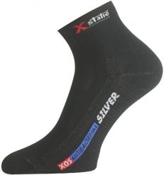 Skarpety XOS. Białe skarpetki damskie LASTING, bez wzorów, z elastanu. Za 45.00 zł.