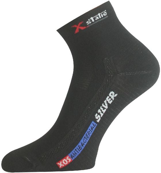 Skarpety XOS. Białe skarpetki damskie LASTING, bez wzorów, z elastanu. Za 45.00 zł.