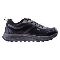 Buty trekkingowe Hi-Tec Celany WP. Czarne trekkingi męskie Hi-tec, z gumy, bez zapięcia. Za 279.70 zł.
