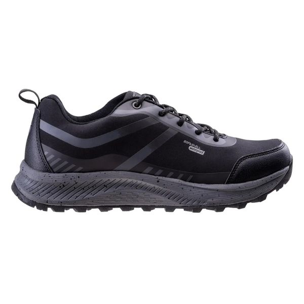Buty trekkingowe męskie Hi-Tec Celany WP. Czarne trekkingi męskie Hi-tec, z gumy, bez zapięcia. Za 272.65 zł.