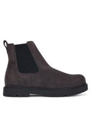 Birkenstock Sztyblety Highwood Slip On 1033157 Szary ciemny. Szare botki męskie Birkenstock, bez wzorów, ze skóry, bez obcasa, bez zapięcia. Za 854.99 zł.