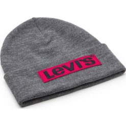 Levi's Czapka Szary. Szare czapki męskie Levi's®, bez wzorów, z materiału. Za 137.95 zł.