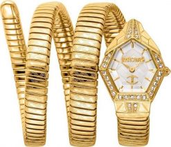 Zegarek Just Cavalli marki model JC1L304M kolor Zółty Akcesoria damski Sezon: Cały rok NoSize. Żółte zegarki damskie Just Cavalli. Za 1,087.81 zł.