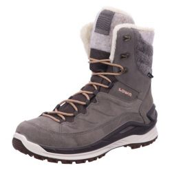 Buty trekkingowe damskie Lowa Calceta Evo Gtx. Szare obuwie trekkingowe damskie Lowa, z gore-texu, za kostkę, bez zapięcia. Za 1,069.99 zł.
