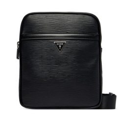 Saszetka Guess. Czarne saszetki i nerki męskie Guess, z aplikacjami. Za 316.99 zł.