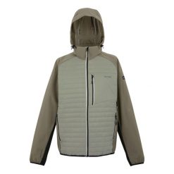 Kurtka puchowa Regatta Pro Hybrid II. Szare kurtki męskie Regatta, m, bez wzorów, z materiału, bez kaptura, trekkingowe. Za 139.99 zł.