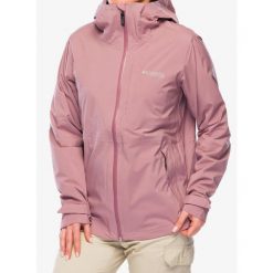 Kurtka przeciwdeszczowa damska Columbia OmniTech AmpliDry II Shell. Czerwone kurtki sportowe damskie Columbia, bez wzorów, bez ramiączek, bez kaptura, trekkingowe. Za 545.99 zł.
