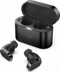 Słuchawki Philips Fidelio czarne (T2/00). Czarne słuchawki bezprzewodowe Philips. Za 999.00 zł.