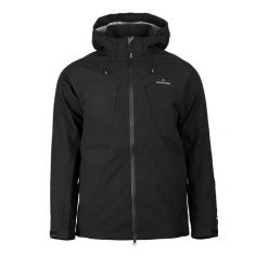 Kurtka męska 3w1 Everfolk. Czarne kurtki męskie Bergson, m, bez wzorów, bez kaptura. Za 849.00 zł.