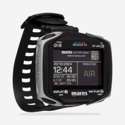 Komputer nurkowy Mares Quad Ci. Czarne, cyfrowe zegarki damskie MARES. Za 2,199.00 zł.