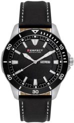 Zegarek Perfect W155D-02 męski sportowy 46 mm . Zegarki męskie Perfect, bez wzorów. Za 136.00 zł.