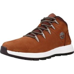 Obuwie sportowe Mężczyzna TIMBERLAND MID LACE. Brązowe buty zimowe męskie Timberland, bez wzorów, bez obcasa, bez zapięcia. Za 617.05 zł.