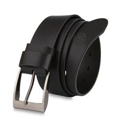 Skórzany pasek BETLEWSKI DW40-0 115 czarny. Czarne paski męskie Betlewski, z materiału. Za 69.90 zł.