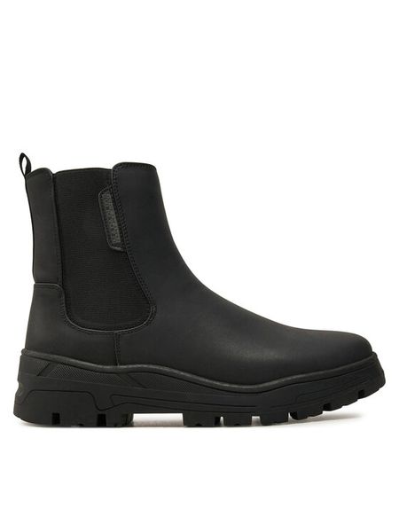 Napapijri Kozaki NP0A4IJG Czarny. Czarne buty zimowe męskie Napapijri, bez wzorów, ze skóry, bez obcasa, bez zapięcia. Za 409.99 zł.