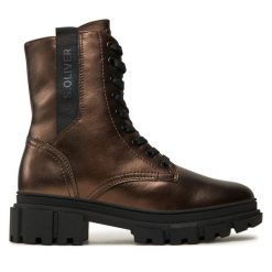 Trapery s.Oliver. Brązowe trapery damskie S.Oliver, bez zapięcia. Za 399.99 zł.