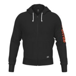 Bluza z kapturem i zamkiem błyskawicznym Errea Essential. Brązowe bluzy męskie ERREA, bez wzorów, z kapturem, na fitness i siłownię. W wyprzedaży za 165.50 zł.