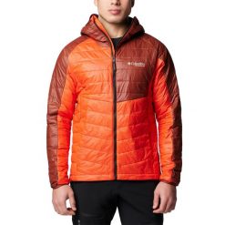 Kurtka ocieplana męska Columbia Platinum Peak II Hooded Jacket. Brązowe kurtki męskie Columbia, m, bez wzorów, sportowe, bez kaptura. Za 576.99 zł.