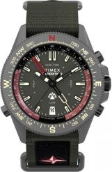 Zegarek męski Timex TW2W91100 zielony. Zielone zegarki męskie Timex, bez wzorów. Za 1,965.26 zł.