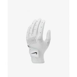 Rękawiczki damskie Nike tour classic 3. Białe rękawiczki damskie Nike, bez wzorów, ze skóry. Za 144.00 zł.