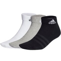 Skarpety adidas Thin and Light Ankle Socks 3P. Białe skarpetki damskie Adidas, bez wzorów. Za 49.00 zł.