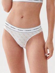 Guess Figi klasyczne Carrie O97E02 KBOE1 Biały. Białe majtki damskie Guess, z bawełny. Za 49.99 zł.