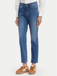 Weekend Max Mara Jeansy Lana 2625186071 Granatowy Straight Leg. Niebieskie jeansy damskie Weekend Max Mara, bez wzorów, z bawełny. Za 789.99 zł.