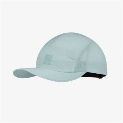 Czapka z daszkiem BUFF 5 PANEL GO CAP SOLID. Niebieskie czapki damskie Buff, bez wzorów, sportowe. Za 104.99 zł.