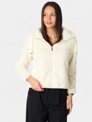Sweter Damski Luhta Aassalo. Brązowe swetry nierozpinane damskie Luhta, s, bez wzorów, z materiału, sportowe, bez kołnierzyka, bez ramiączek. Za 439.00 zł.