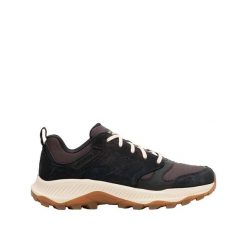 Buty trekkingowe Merrell Tempo Sol Noir. Czarne trekkingi męskie Merrell, z gumy, bez zapięcia. Za 479.70 zł.