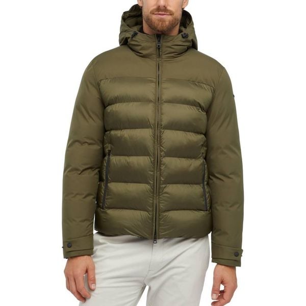 Kurtka GEOX M SAPIENZA HOOD JKT Zielony. Zielone kurtki męskie Geox, m, bez wzorów, z tkaniny, casualowe, bez kaptura. Za 708.99 zł.
