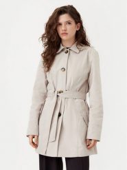 JDY Trencz Isadora 15338506 Beżowy Regular Fit. Brązowe płaszcze damskie JDY, s, bez wzorów, z syntetyku, bez kołnierzyka, bez kaptura. Za 139.99 zł.